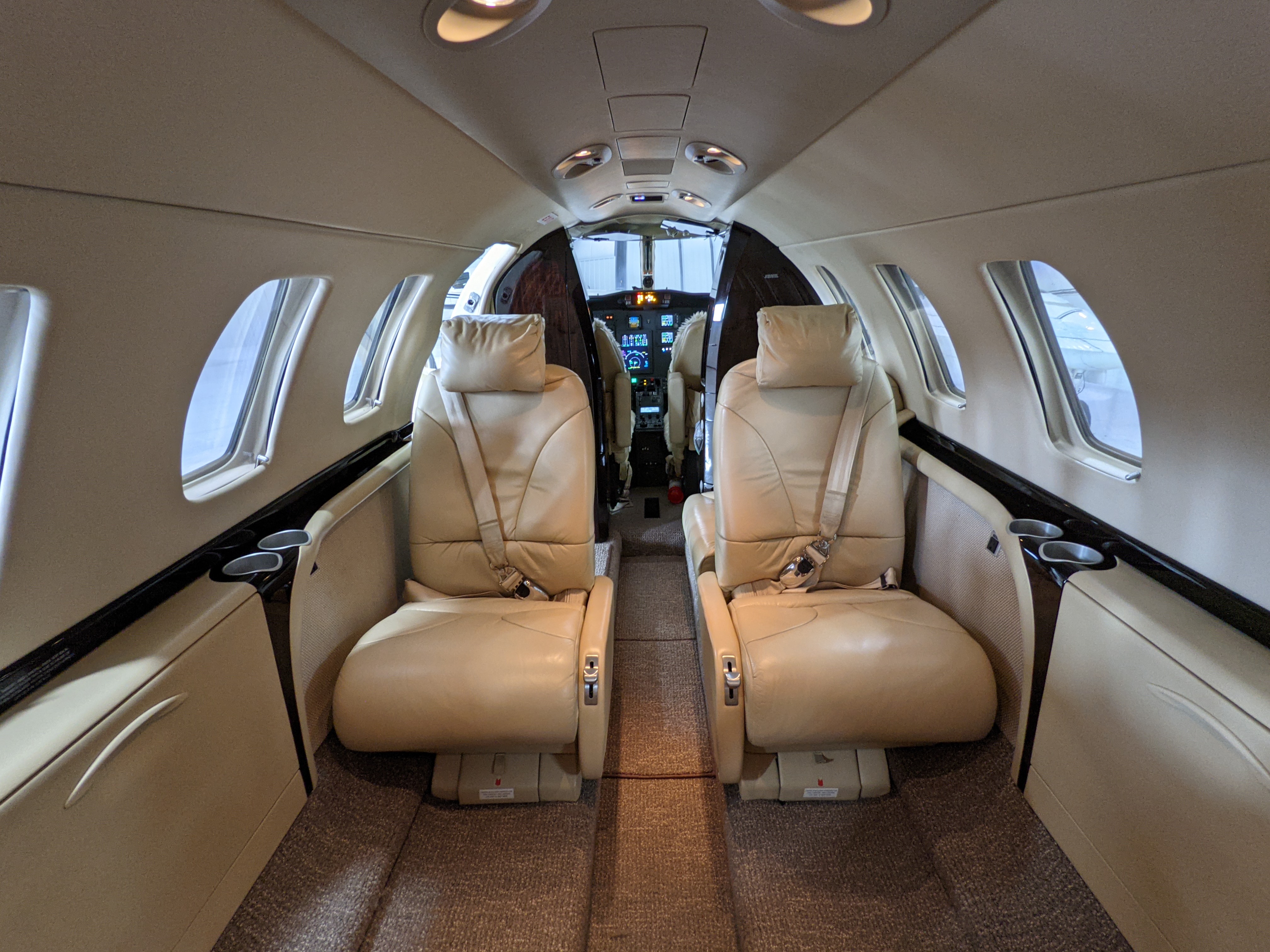 Citation CJ3 Cabin View